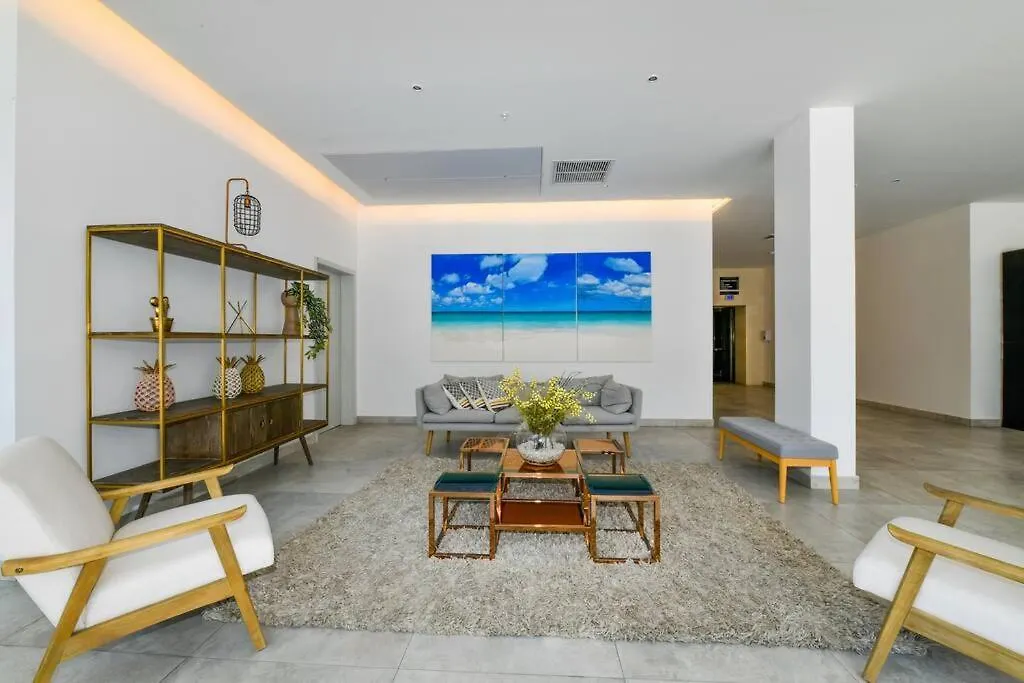 *New* 2Bd 2Bath Apt With Ocean View, Pool, Gym Daire Oranjestad