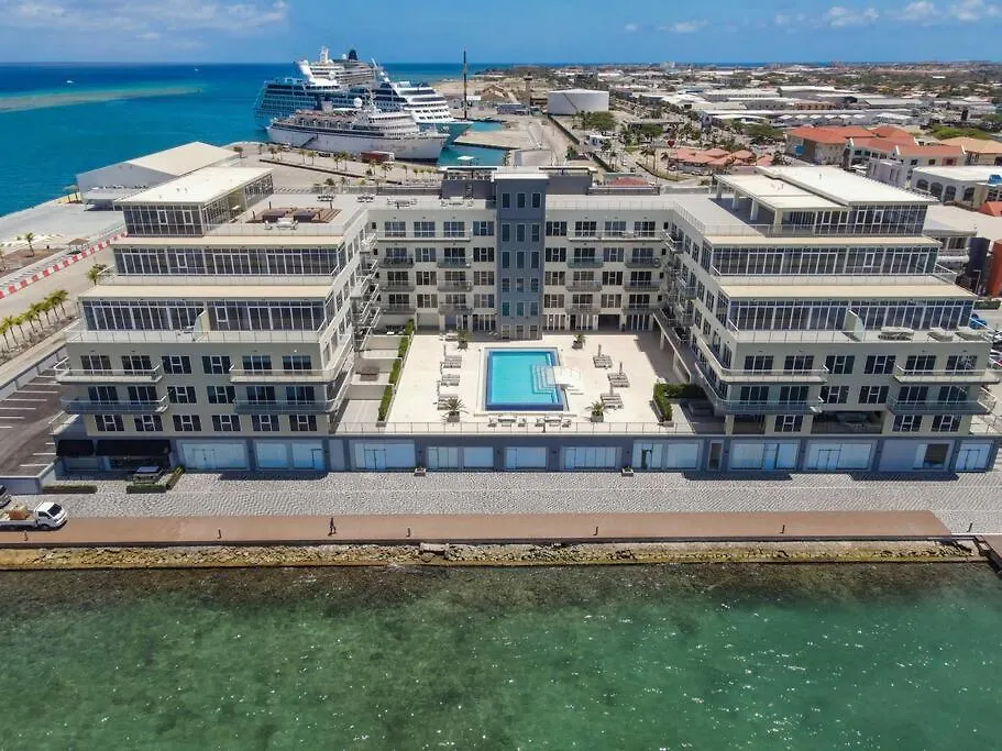 Apartament *New* 2Bd 2Bath Apt With Ocean View, Pool, Gym Oranjestad