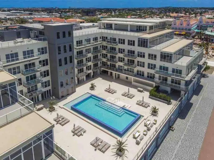 Apartament *New* 2Bd 2Bath Apt With Ocean View, Pool, Gym Oranjestad Aruba